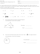 Mat 050 Practice Exam Worksheet