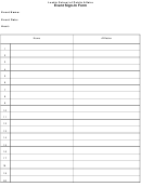 Event Sign-in Sheet Template - Luskin School Of Public Affairs