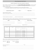 Parent Request Letter Template For Pre-approved Absence