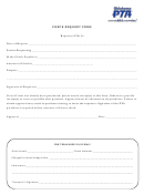 Check Request Form - Oklahoma Pta Printable pdf