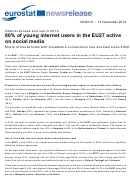Internet Access And Use In 2010 - Eurostat News Release (193/2010) - 14 December 2010 Printable pdf