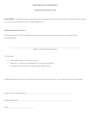 Confidentiality Agreement Cooperative Education 120