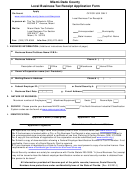 Local Business Tax Receipt Application Form