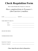 Check Requisition Form