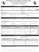 Houston Department Of Health And Human Services, Confidential Std Morbidity Report Form
