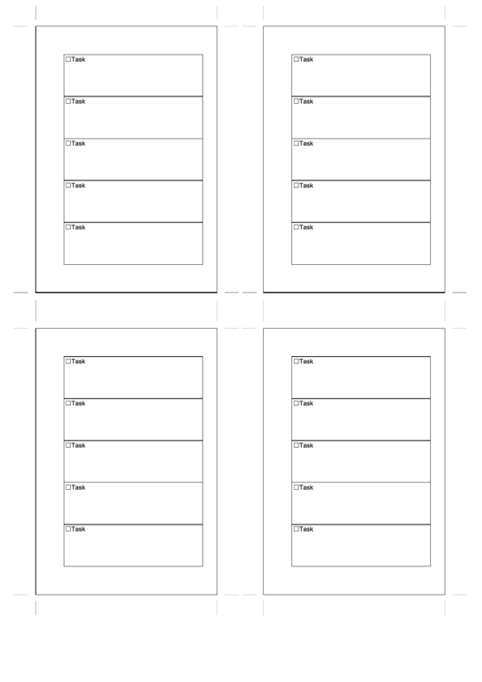 Small Organizer To Do List Template - Right Printable pdf