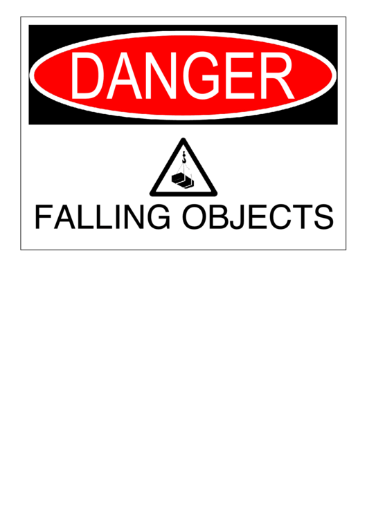 Danger Sign Template Printable pdf