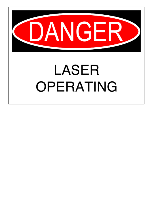 Danger Sign Template Printable pdf