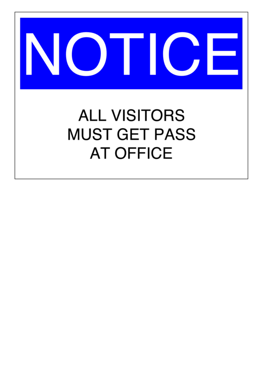 Get Pass Sign Template Printable pdf