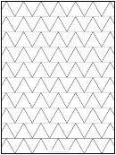 Triangle One-inch Graph Paper