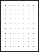Dots Half-inch Graph Paper
