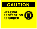 Caution Ear Protection 2