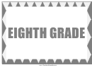 Eighth Grade Sign