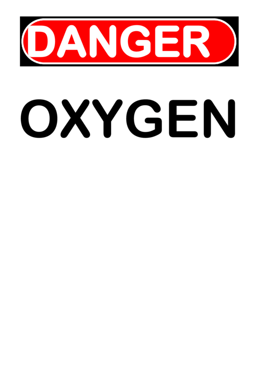 Danger Sign Template Printable pdf