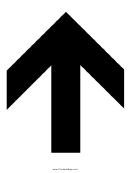 Arrow Up Sign