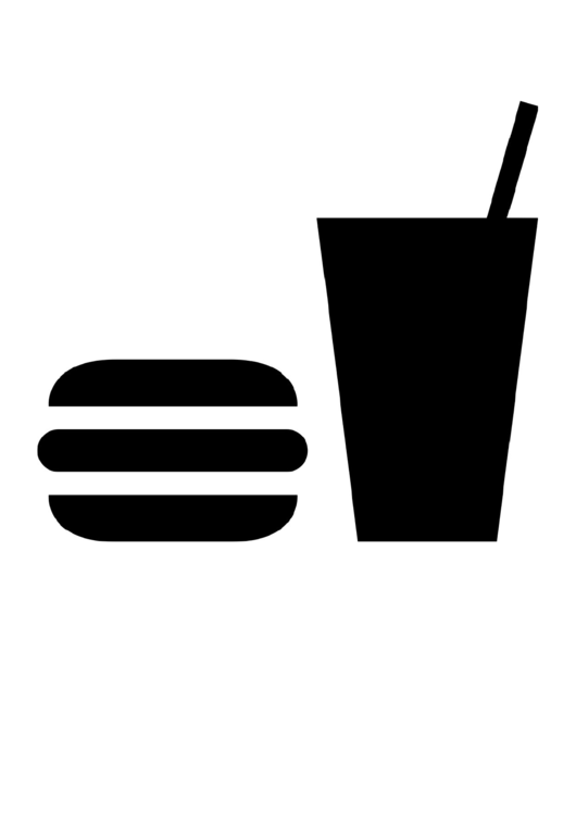 Fast Food Sign Printable pdf