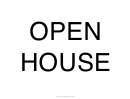 Open House Sign Template