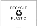 Recycle Plastic