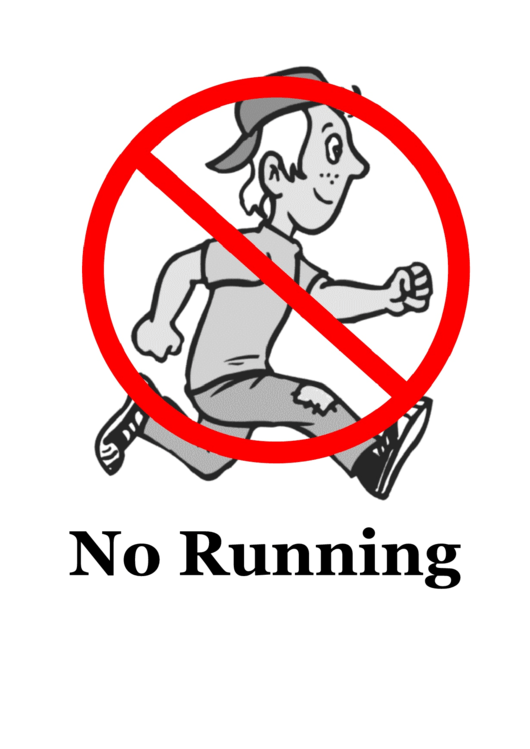 Dont run. No Running. No Running sign for Kids. Sign no Run. No Running Clipart.