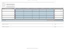 Weekly Projects Multiple Clients Timesheet Template