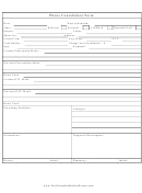 Phone Consultation Form