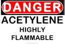 Danger Sign Template