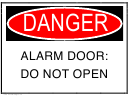 Danger - Alarm Door