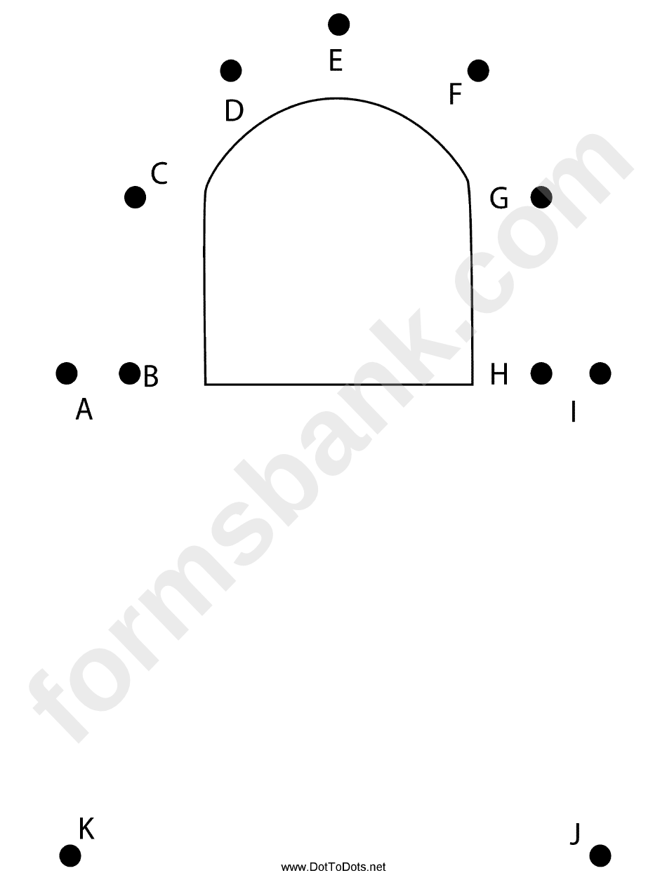 Lock Dot-To-Dot Sheet