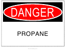 Danger Sign Template