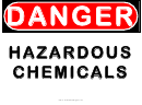 Danger Sign Template