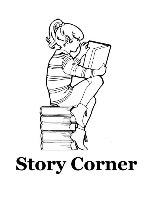 Story Corner Sign Printable pdf