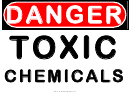 Danger - Toxic Chemicals
