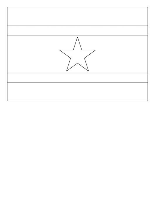 Suriname Flag Template printable pdf download