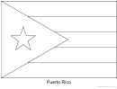Puerto Rico Flag Template