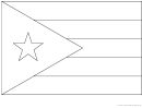 Puerto Rico Flag Template