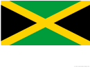 Jamaica Flag Template