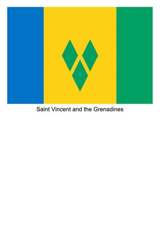 Saint Vincent And The Grenadines Printable pdf