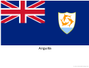 Anguilla Flag Template