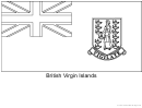 British Virgin Islands Flag Template