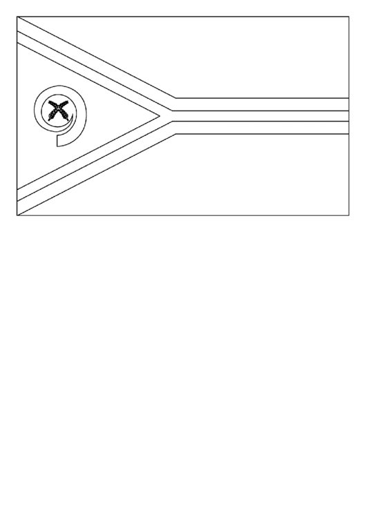 Vanuatu Flag Template Printable pdf