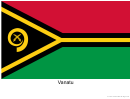 Vanuatu Flag Template