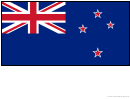 New Zealand Flag Template