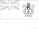 Pitcairn Islands Flag Template