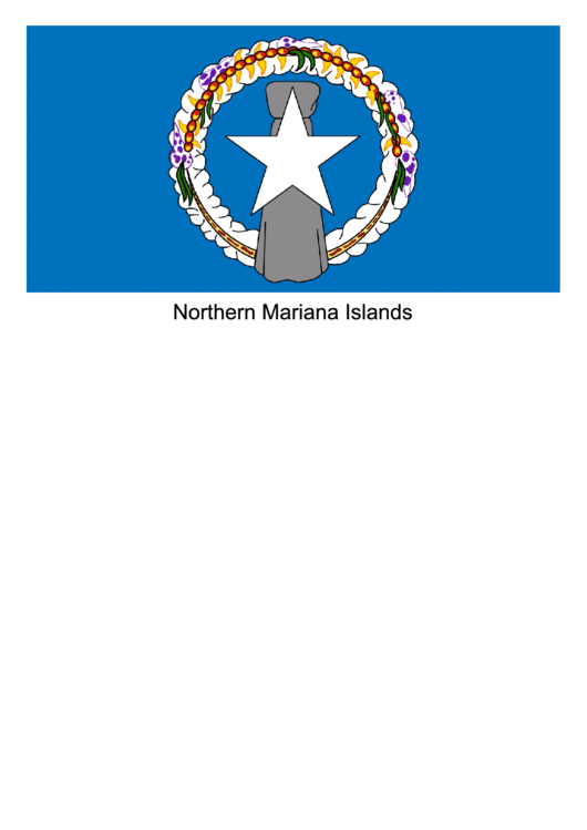 Northern Mariana Islands Flag Template