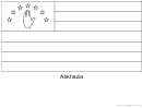 Abkhazia Flag Template