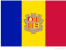 Andorra Flag Template