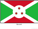 Burundi Flag Template