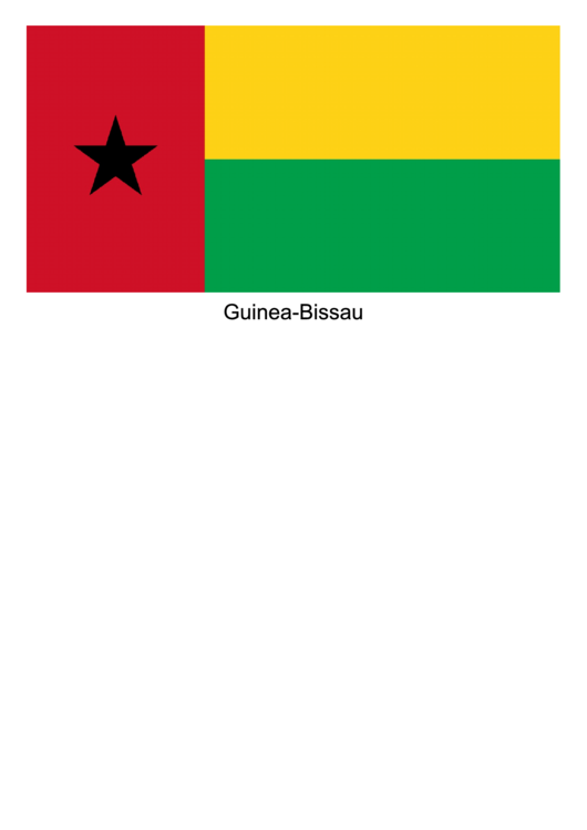 Guinea Flag Template