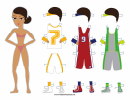 Female Basketball Player Paper Doll