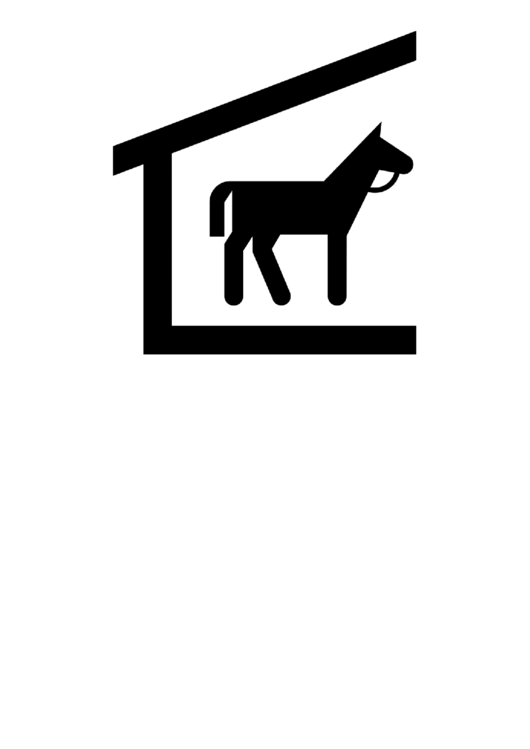 Stable Sign Template printable pdf download